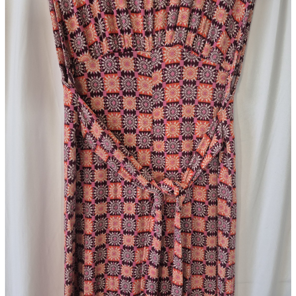 Free People Pink Geometric High-Neck Jumpsuit - Picture 8 of 13